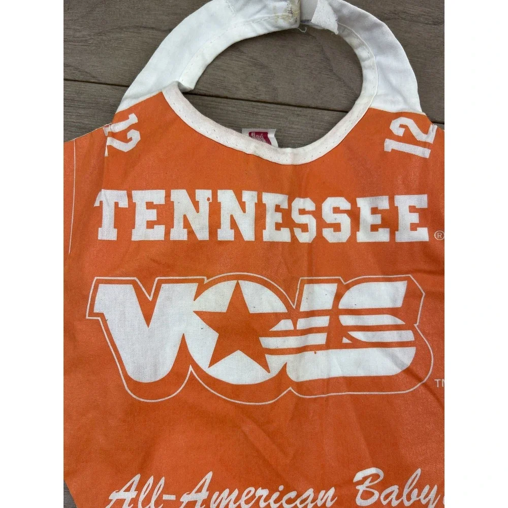 Tennessee Volunteers Baby Bib All-American Licensed Collegiate Terry Waterproof